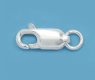 (image for) Sterling Silver Filled - Lobster Clasp with Ring 12x4mm * Package of 3 Clasps