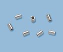 (image for) Sterling Silver - 2x3mm Crimp Tubes * Package of 10