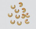 (image for) 14K Gold Filled - 3.5mm Crimp Cover * Package of 10