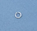 (image for) Sterling Silver - 3mm Jump Rings. 22 Gauge * 10 Pieces