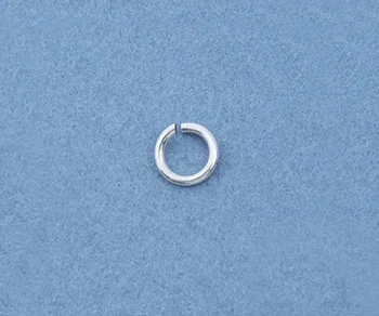 (image for) Sterling Silver - 3mm Jump Rings. 22 Gauge * 10 Pieces