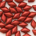 (image for) Czech GemDuo - Matte Metallic Lava/Chalk Lava Red