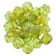 Czech Melon 8mm Round - Chrysolite Celsian (image for) Czech Melon 8mm Round - Chrysolite Celsian