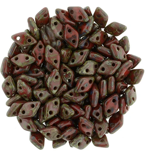 (image for) CzechMate Diamond - Opaque Red Picasso