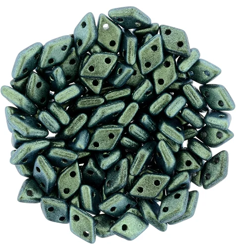(image for) CzechMate Diamond - Polychrome Aqua Teal