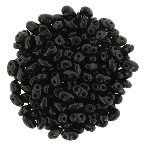 (image for) Czech MiniDuo-Jet Black Opaque * 10 Grams