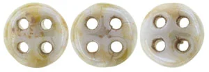 (image for) CzechMate QuadraLentil-Opaque Green Ultra Luster