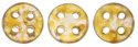 (image for) CzechMate QuadraLentil-Rose/Gold Topaz Luster