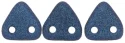 (image for) CzechMates Triangle-Metallic Suede Blue