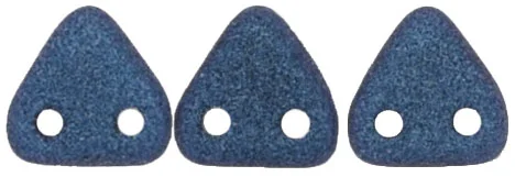 (image for) CzechMates Triangle-Metallic Suede Blue