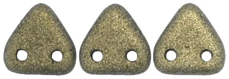 (image for) CzechMates Triangle-Metallic Suede Gold
