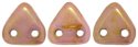 (image for) CzechMates Triangle-Opaque Rose Gold Topaz Luster