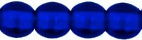 (image for) Czech 4mm Round-Cobalt