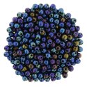 (image for) Czech 2mm Round - Iris Blue