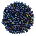 Czech 2mm Round - Iris Blue (image for) Czech 2mm Round - Iris Blue
