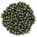 (image for) Czech 2mm Round - Iris Brown