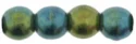 (image for) Czech 3mm Round-Iris Green
