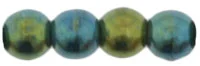 (image for) Czech 3mm Round-Iris Green