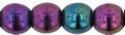 (image for) Czech 4mm Round-Iris Purple Metallic