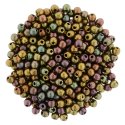 (image for) Czech 2mm Round - Matte Metallic Bronze Iris