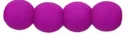 (image for) Czech 3mm Round-Neon Purple