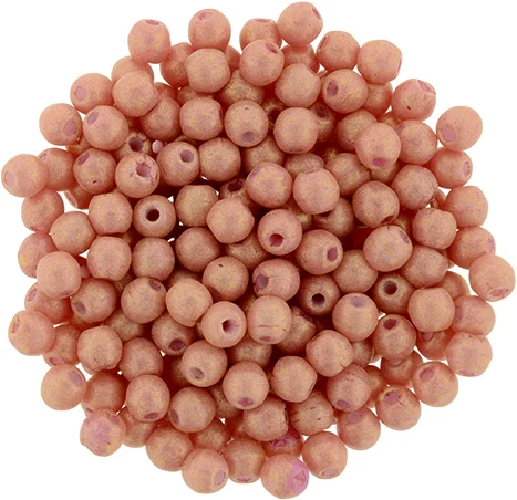 (image for) Czech 2mm Round - Pacifica Strawberry