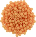 (image for) Czech 2mm Round - Pacifica Tangerine