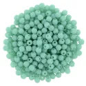 (image for) Czech 2mm Round - Turquoise Opaque