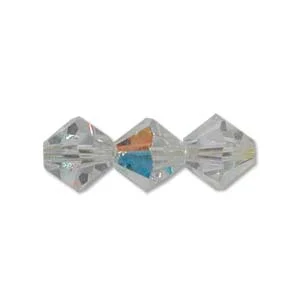 (image for) Preciosa Crystal-3mm Bicone Crystal AB * 144 Pieces