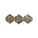 (image for) Preciosa Crystal-4mm Bicone Crystal Blonde Flare * 144 Pieces