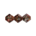 (image for) Preciosa Crystal-6mm Bicone Crystal Capri Gold * 72 Pieces