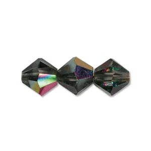 (image for) Preciosa Crystal-8mm Bicone Crystal Vitrial Green * 48 Pieces