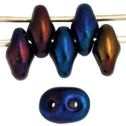 (image for) Czech SuperDuo-Iris Blue