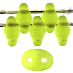 (image for) Czech SuperDuo-Matte Olivine