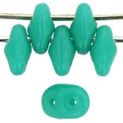 (image for) Czech SuperDuo-Opaque Turquoise *10 Grams