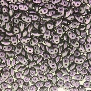 (image for) Czech SuperDuo-Polychrome Black Raspberry