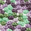 (image for) Czech SuperDuo-Spring Violets Mix