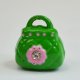 Enamel Bells-Green Purse (image for) Enamel Bells-Green Purse