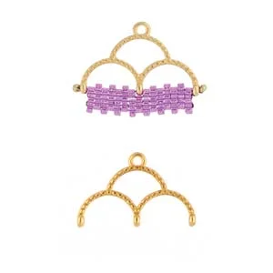 (image for) SKALOTI III- AIKO Precision Cylinder or DELICA ENDING * 24K GOLD PLATE * One Pair