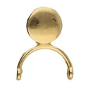 (image for) VENIO II-AIKO PRECISION or DELICA Cylinder EARRING POSTS 24K GOLD PLATE * One Pair