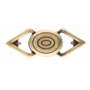 (image for) GYALOS-Antique Brass Plate GemDuo Magnetic Clasp * One Set