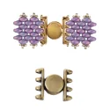 (image for) ATENI SuperDuo Magnetic Clasp, Antique Brass * One Set