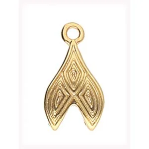 (image for) Cymbal Collection TOURLOS II-GEMDUO Bead Ending, 24K GOLD PLATE * One Pair