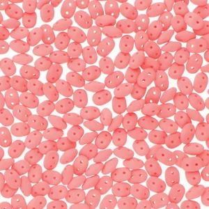 (image for) Czech SuperDuo-Bondeli Matte Coral