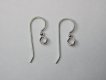 (image for) Sterling Silver Filled - Fish Hook Ear Wire w/ 2 mm Sterling Bead * One Pair