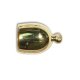 (image for) Gold Plate - Bullet End Cap - 8mm