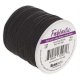 (image for) Fablastic Brand Stretch Cord. Black, 1 mm Diameter, 100 Yard Spool