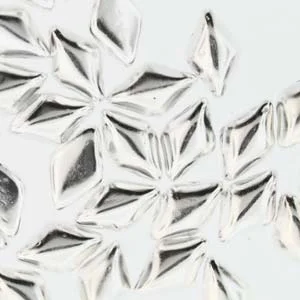 (image for) Czech GemDuo - Fine Silver Plate