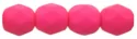 (image for) Czech Fire Polish 4mm-Neon Pink