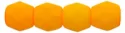 (image for) Czech Fire Polish 4mm-Saturated Sunflower Yellow